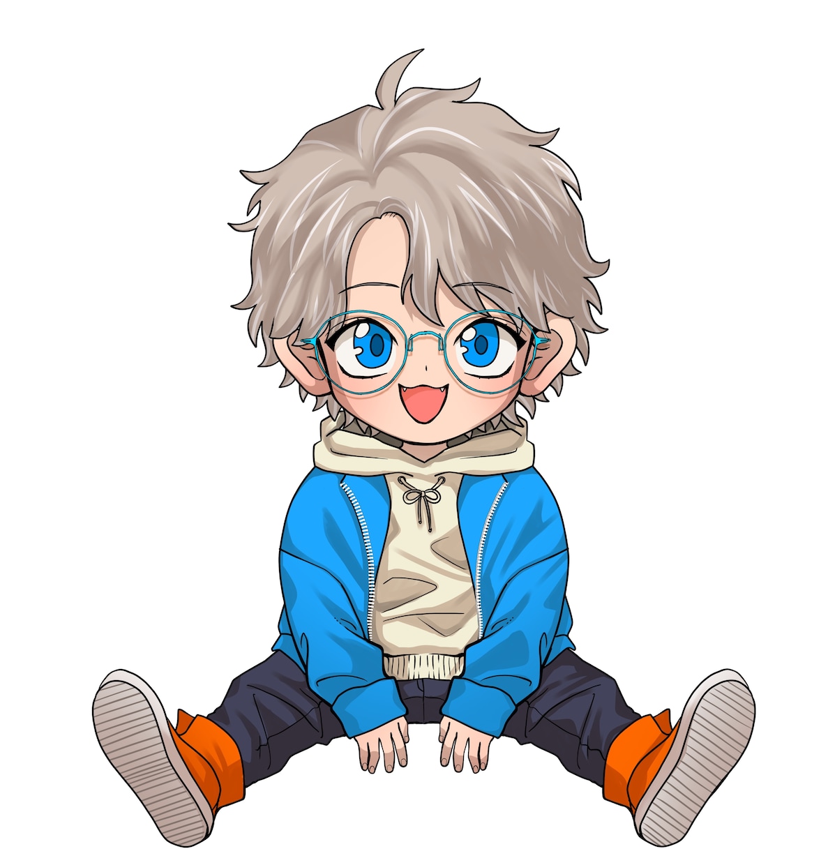 シンプルなSNS用アイコンやミニキャラなど描きます かわいい！かっこいい！ゆる〜い！ イメージ1