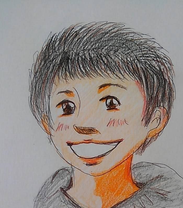 お子さんも！ご自分も！お相手も優しい似顔絵描きます 優しい雰囲気の似顔絵です！プレゼントにもどうぞ！！ イメージ3