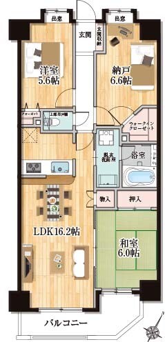 広告に使える間取りデータを作成（トレース）します 紙面に映える少し凝った間取りを下絵をもとにトレースします イメージ3