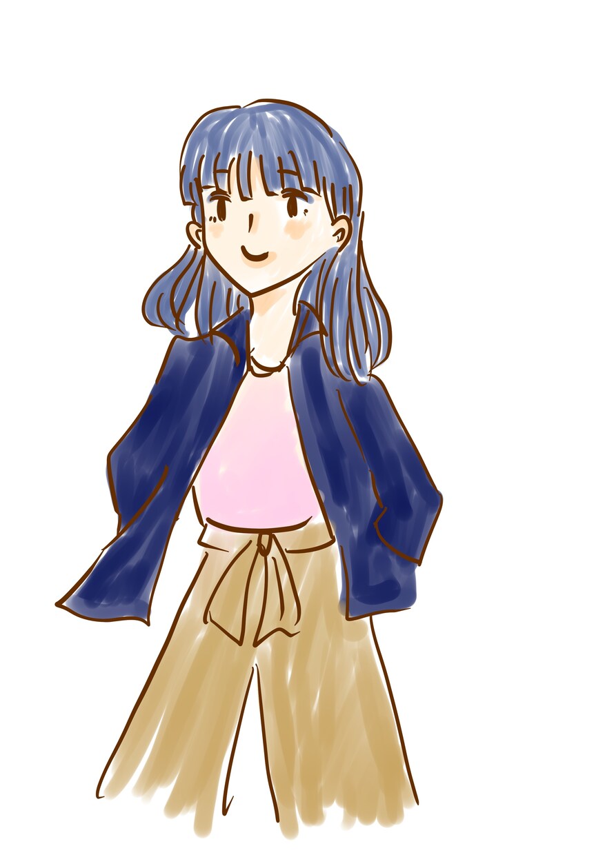 オシャレな手描きイラスト作成します 女性向けのオシャレな手描きイラストを承ります イメージ3
