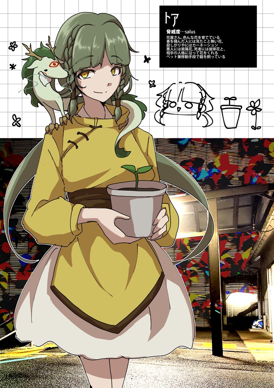 シンプルで癖強めのキャラクター制作します 元気っ子からヘタレキャラ、意味深キャラが得意です。 イメージ7