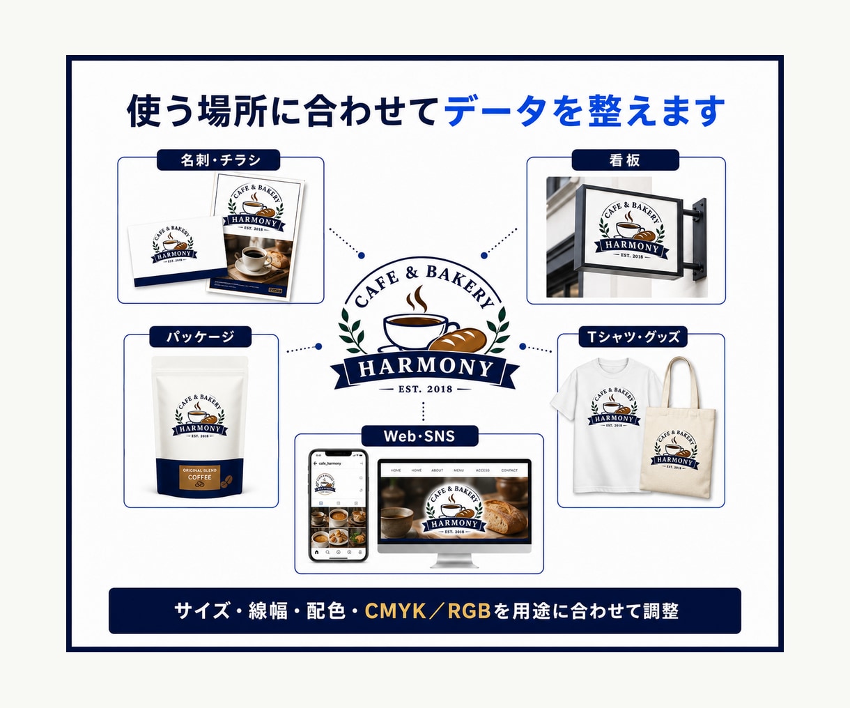 AI生成ロゴ・画像をトレースしAiデータ作成します Illustrator修正・印刷用データ・入稿まで対応 イメージ9