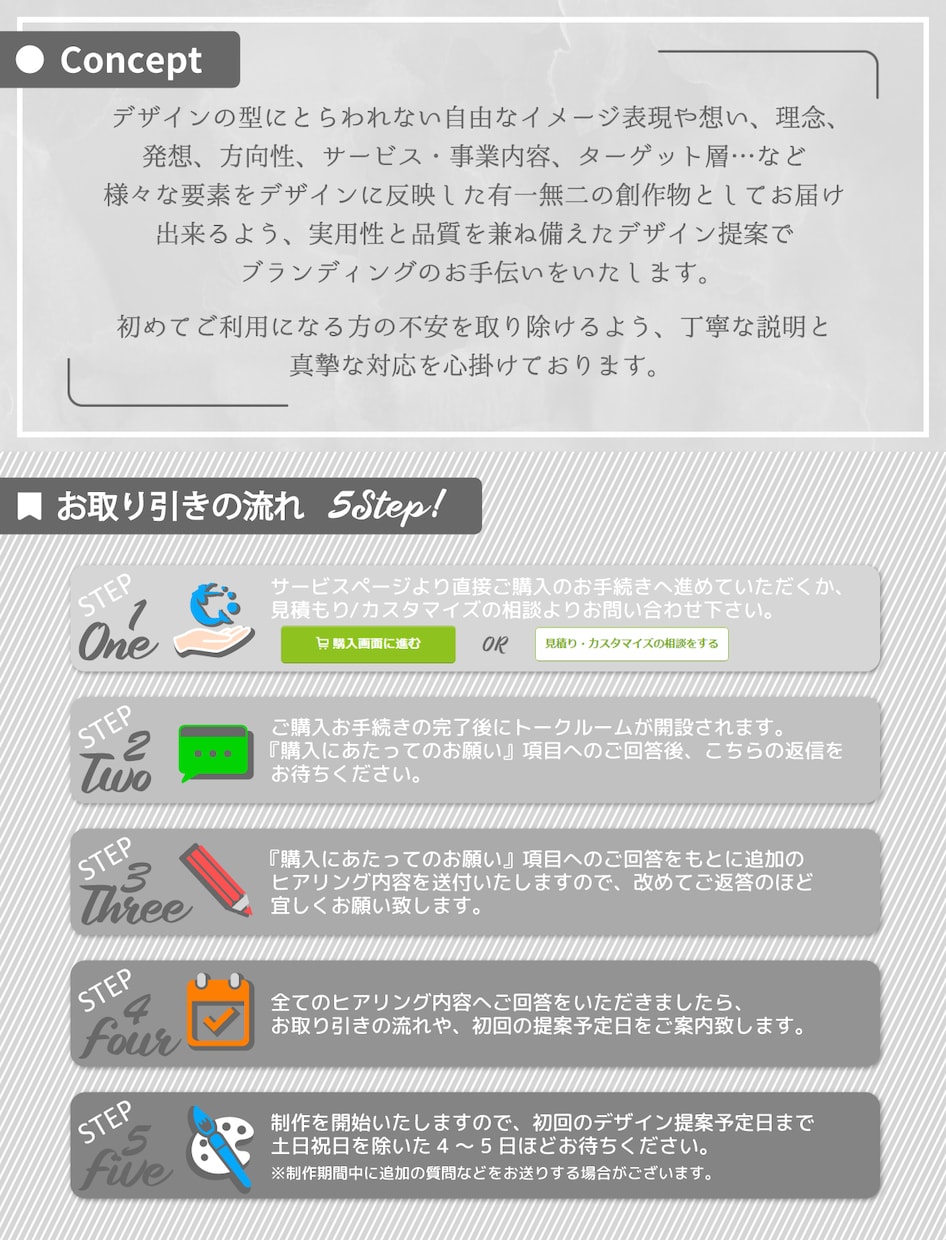 想いが伝わるシンボルマーク+ロゴタイプを制作します 修正回数制限なし+AIデータ追加費用なし✔+著作権込み商用可 イメージ10