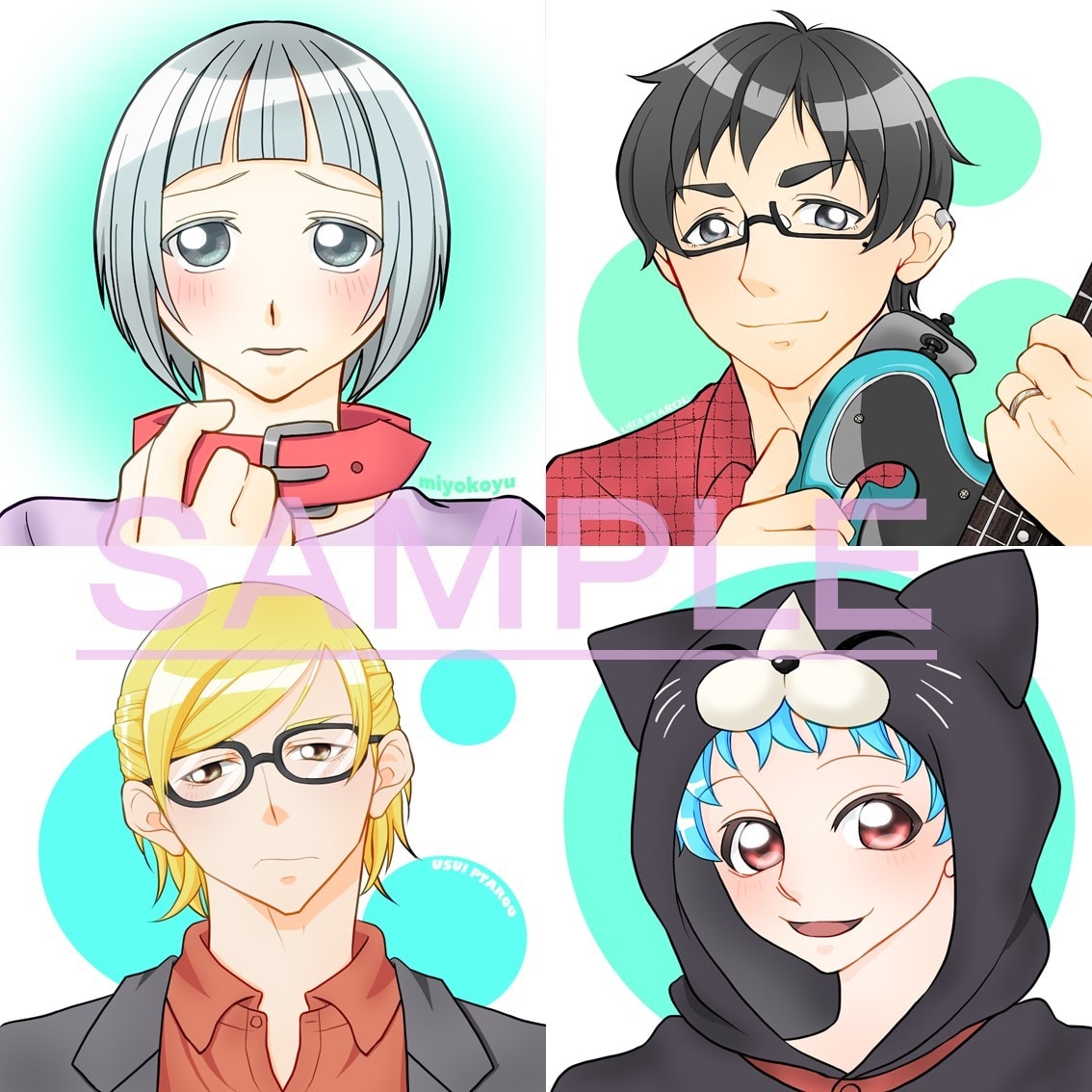 5/7までの限定特価★商用利用可!イラスト描きます ポップな目を惹くイラストを作成致します! イメージ2