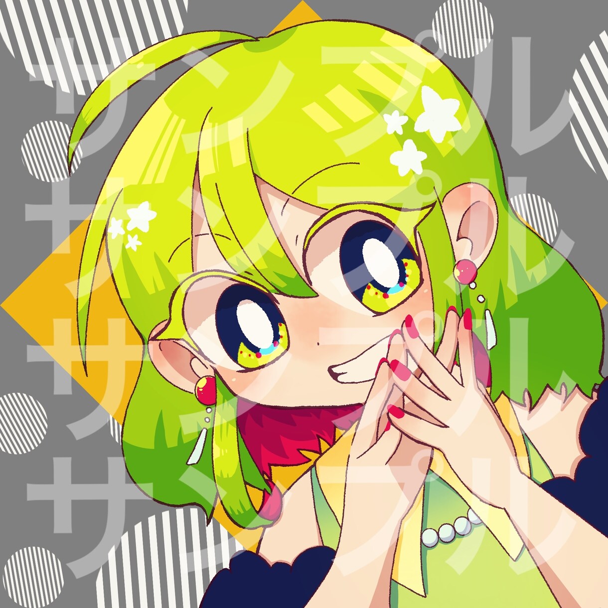 ポップでかわいい人物・動物イラスト描きます アイコン・動画・グッズなど用途に合わせたイラストを作成します イメージ3