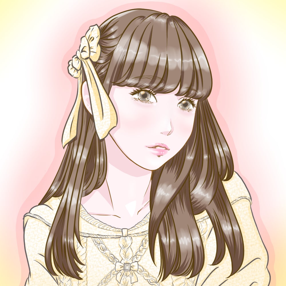 写真から似顔絵、イラストを描きます SNSアイコン、母の日、父の日など。商用利用可能です！ イメージ2