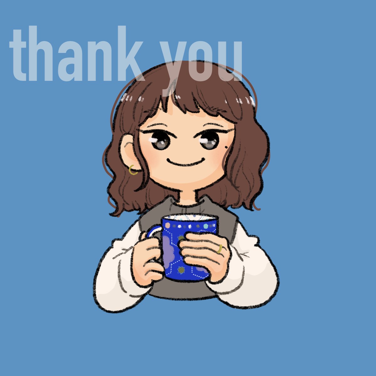ゆるっとデフォルメ！自分専用アイコンを作成します SNSアイコンイラスト作成♪2名までは追加料金なし★ イメージ5