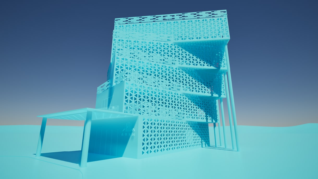 安心スピード対応で建築3D模型モデリングします アプリがあれば自分で編集も可能な3D模型モデルをご提供 イメージ3