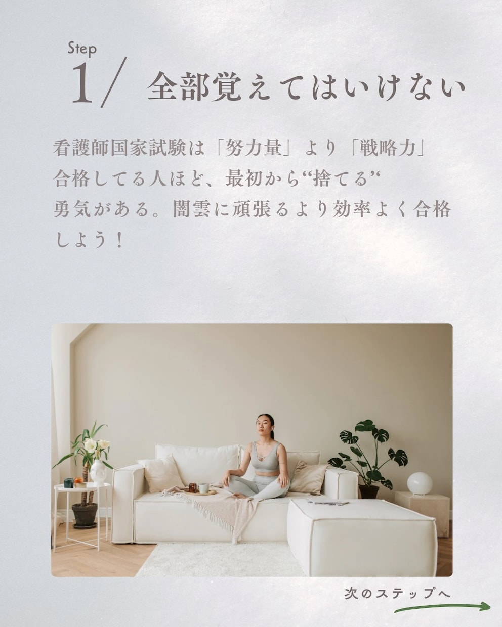 看護師国家試験の合格への道を一緒に歩みます 現役看護師による伴走！合格の可能性を高めます！ イメージ2