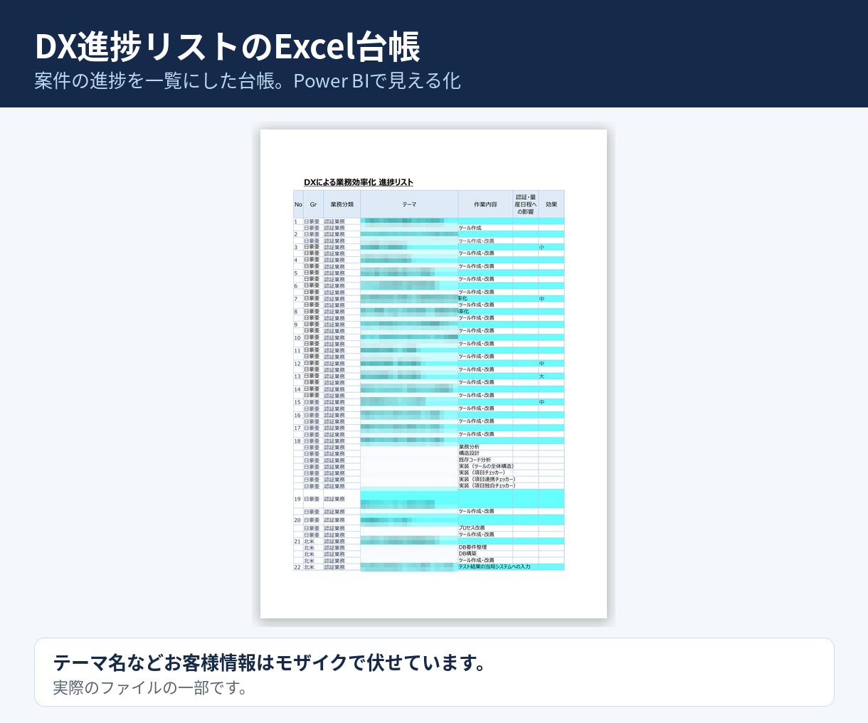 Excelマクロの修正・改修をします 動かないVBAを解読して復旧。台帳の見える化も イメージ6