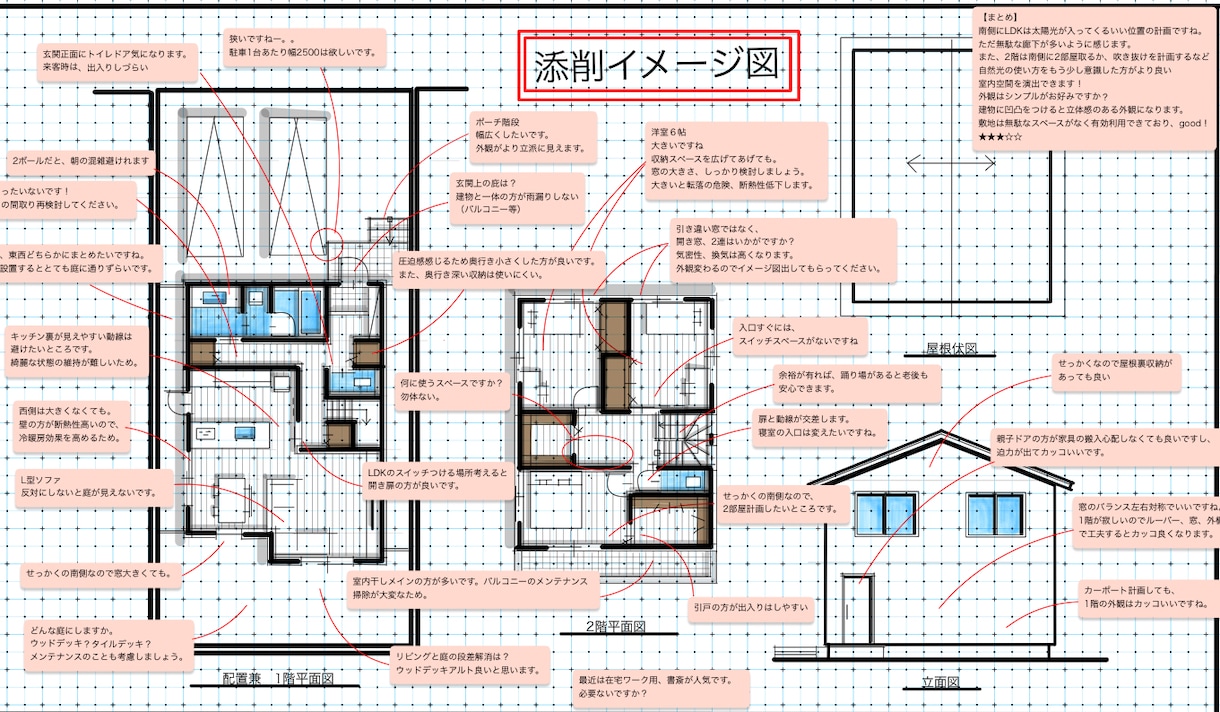 一条工務店専門！！実務経験者による間取り診断します 間取り、構造、設備、仕様、電気、クロス、全て把握してます！！ イメージ3
