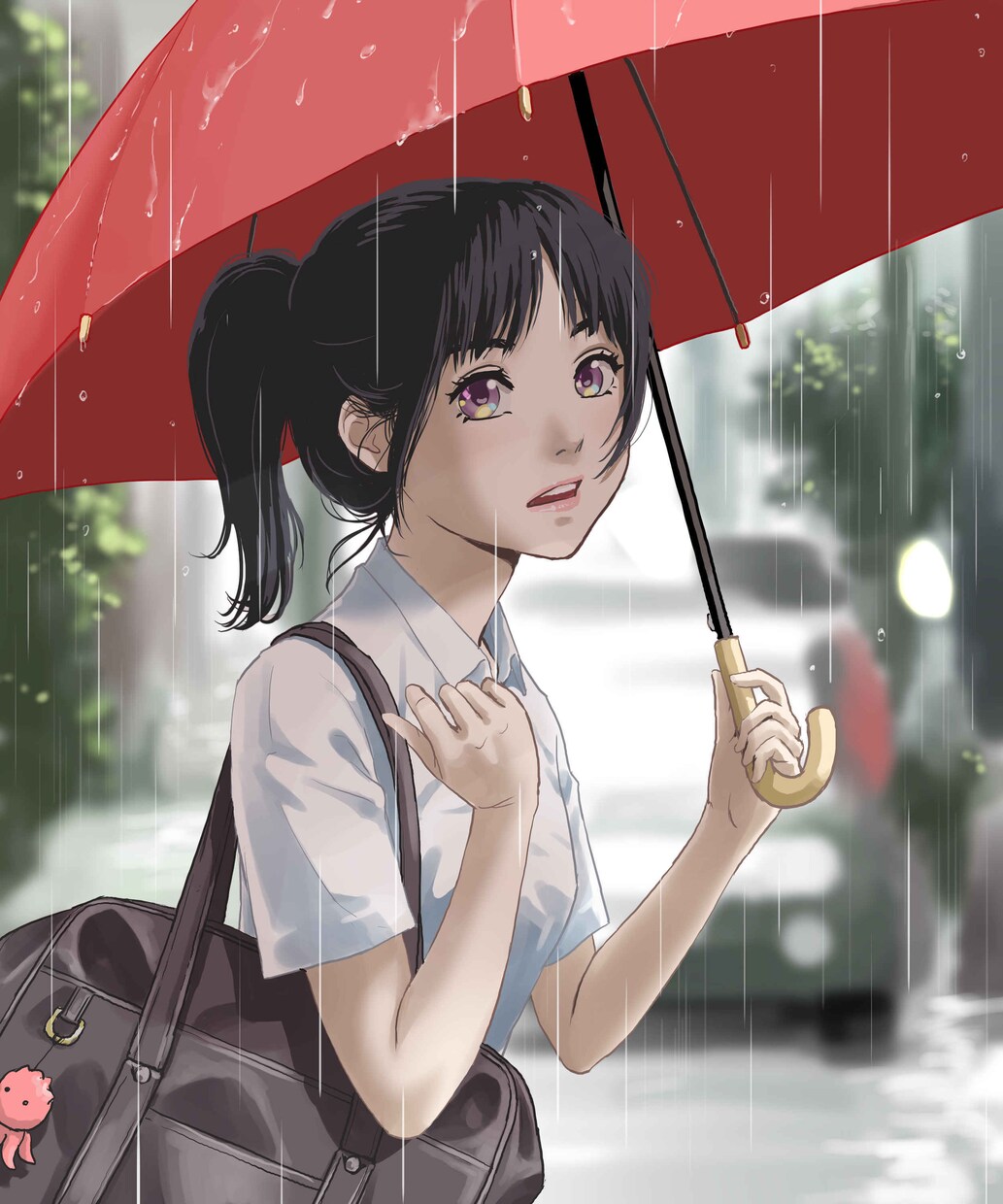 女の子イラスト描きます バストアップ、全身立ち絵などポージング指定できます。 イメージ5