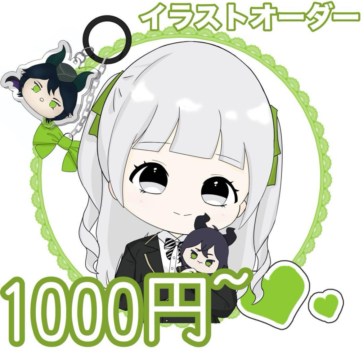 デフォルメイラストお描きします デフォルメイラストのイラストオーダーです。 イメージ1