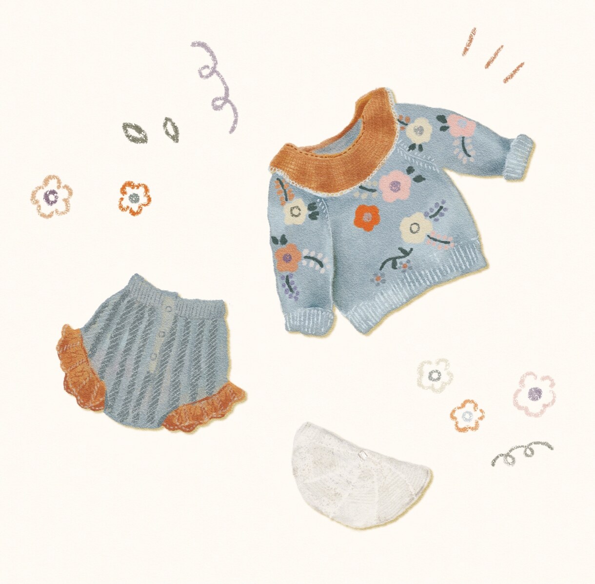 服や雑貨など商品イラストお描きします 商品の魅力が伝わる優しい雰囲気のイラストです イメージ5