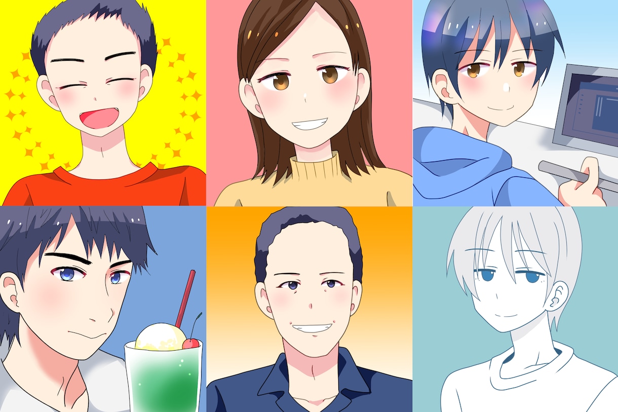萌え・映え・可愛いアイコン描きます プロが迅速丁寧にご提供！SNSやクラウドソーシングにどうぞ！ イメージ2