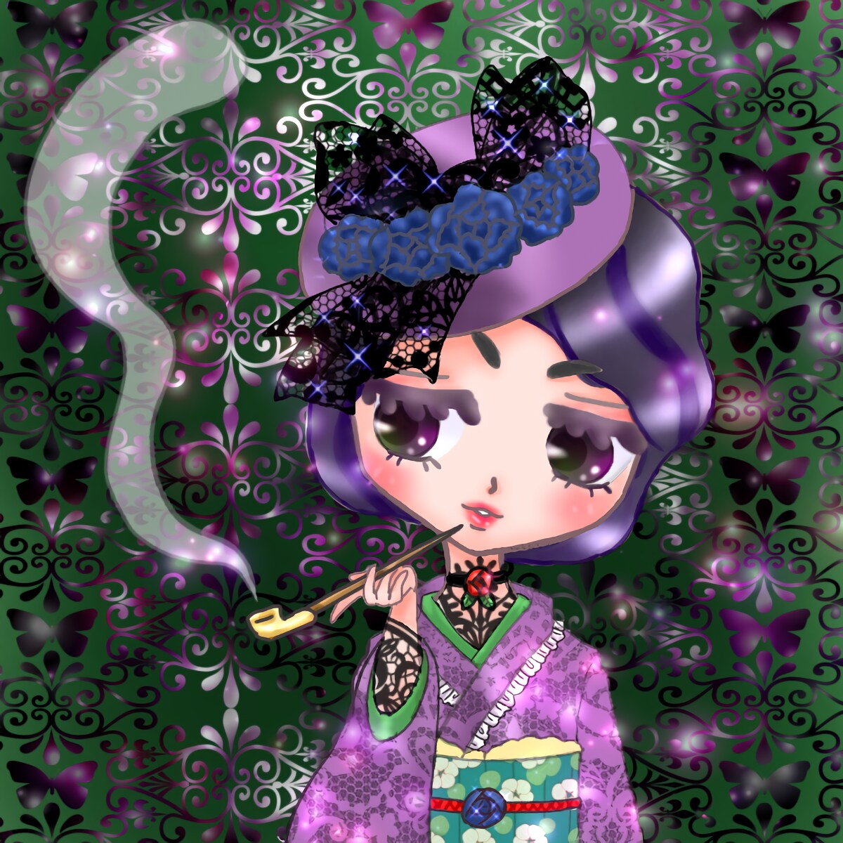 透過イラスト付き、可愛いアイコン作成します 用途に合った可愛いSNS用アイコンを作成!透過イラスト付き イメージ5