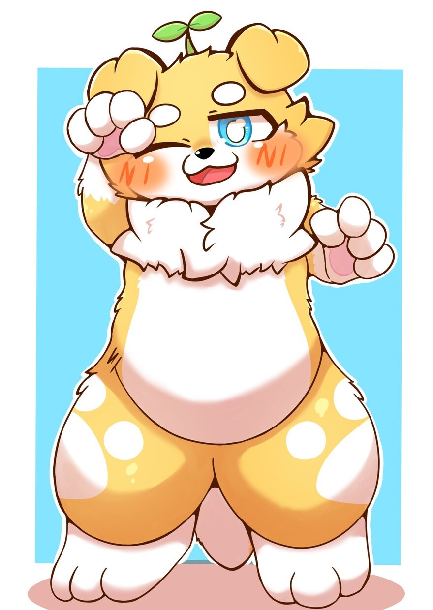 ケモノ、ドラゴンイラストを描きます ゆるくてかわいいデフォルメ調のイラストを描きます イメージ5