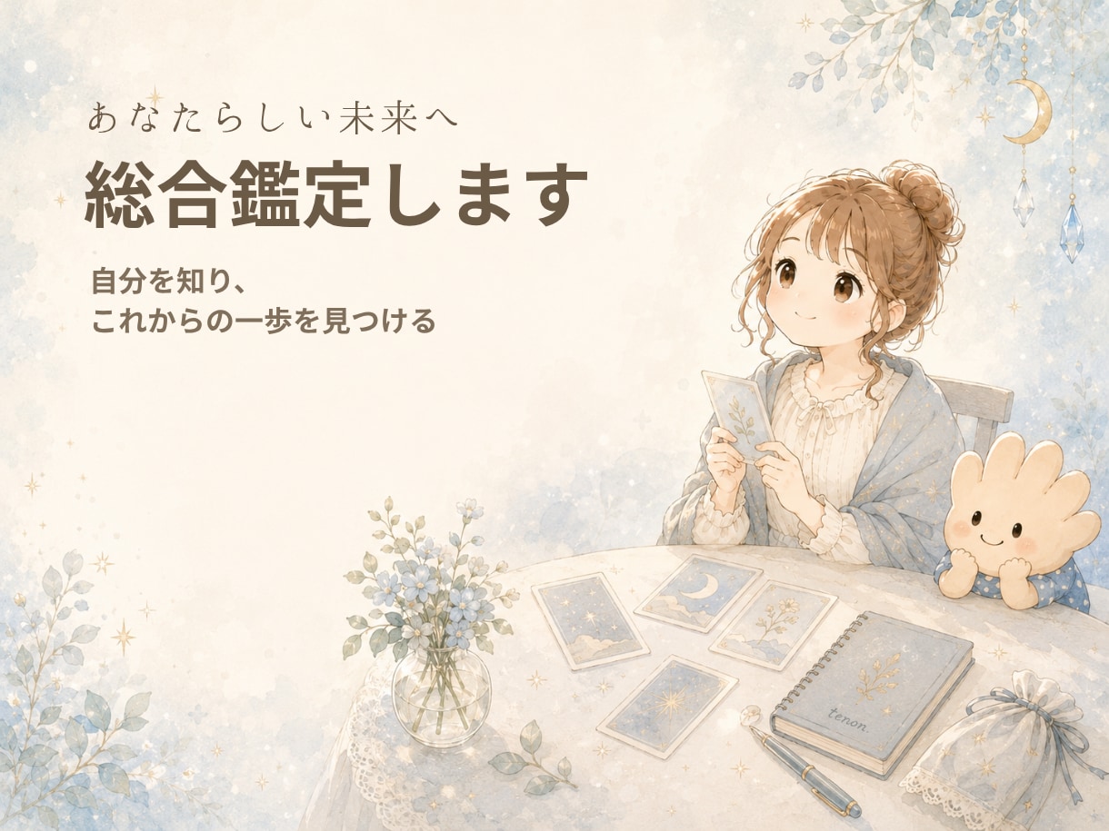 あなたらしい未来を総合鑑定します 自分を知り、これからの一歩を見つける総合鑑定 イメージ1