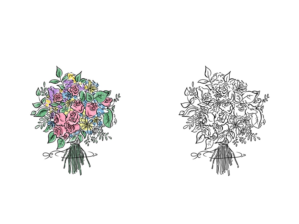 商用OK！おしゃれで繊細な線画イラスト制作します SNS・広告・雑誌向けも対応！ イメージ10