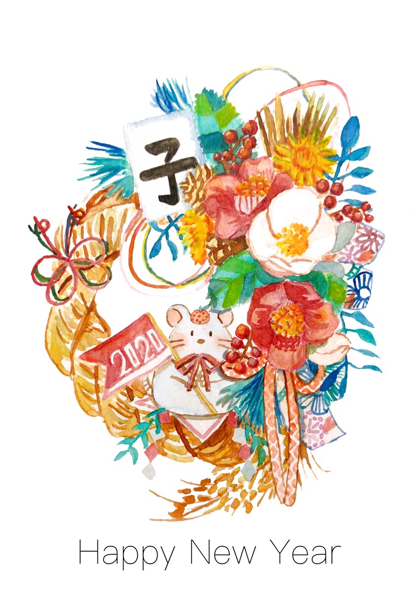 年賀状、クリスマス用イラスト制作します リクエストに合わせて印象に残るイラストを制作いたします イメージ1