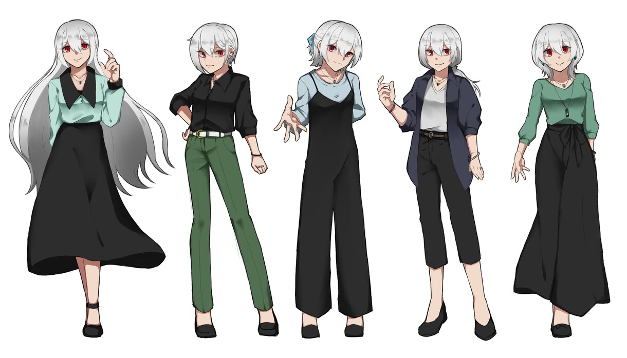 イラスト、立ち絵、SDイラスト等描きます 貴方の望むキャラへ近づけるように 心を込めて イメージ4