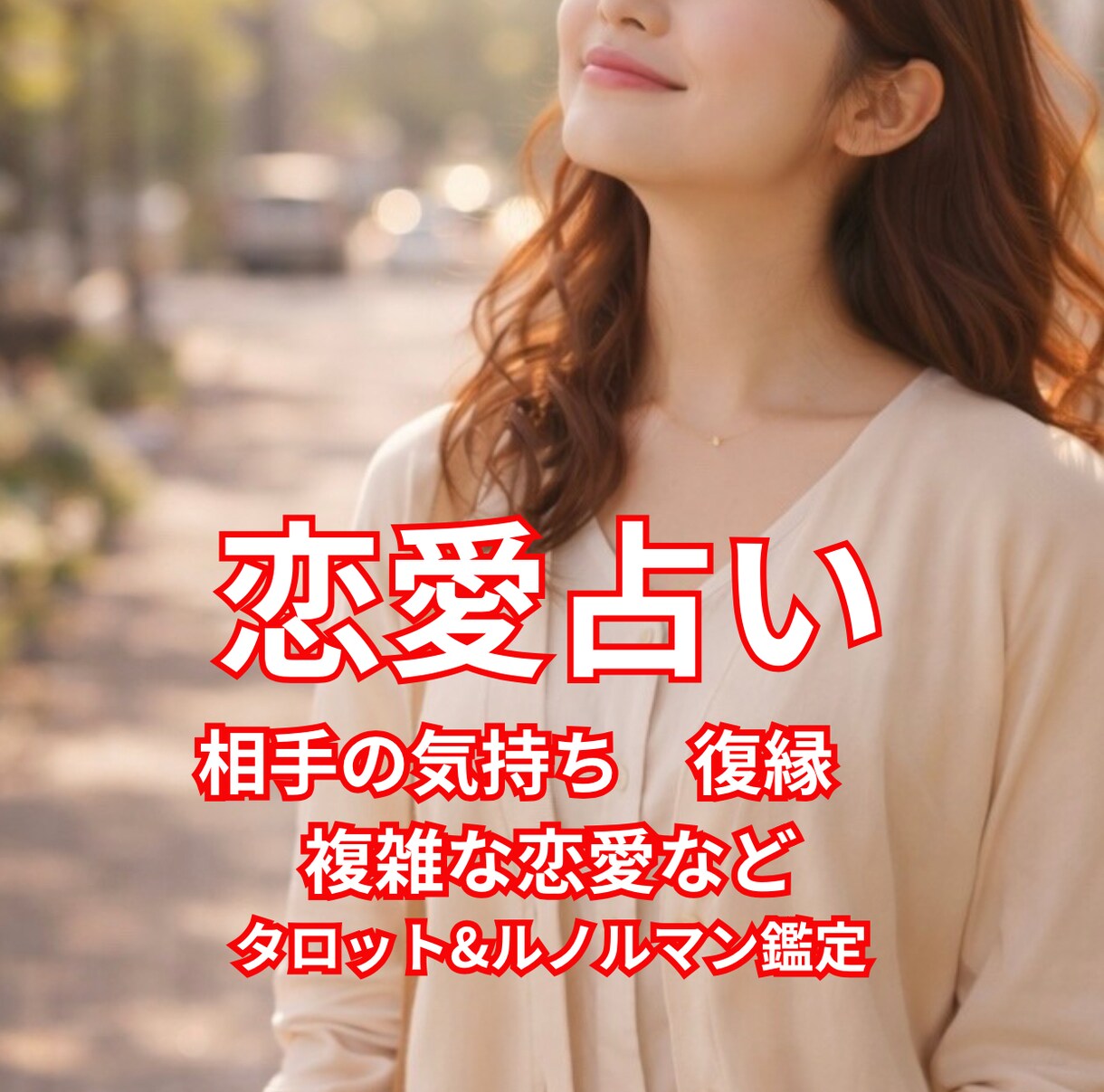 総合恋愛占い　タロットとルノルマンで占います 相手の気持ち・片思い・復縁・複雑な恋愛をカードで視ます イメージ1