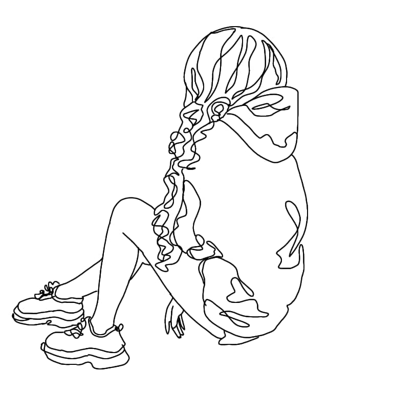 顔写真の線画を描きます ご相談だけでもOKです！丁寧に対応させていただきます！ イメージ1