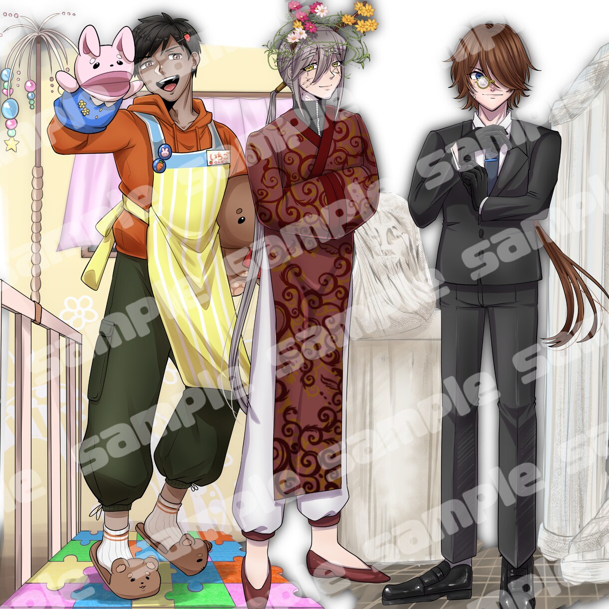 立ち絵制作致します 個性的で生き生きとしたキャラクター！ イメージ6
