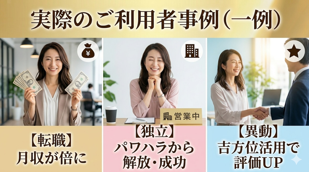 人生の決断を後押しする90日フルサポートします 人生の岐路で迷わない。あなたの「最適なタイミング」が分かる イメージ6