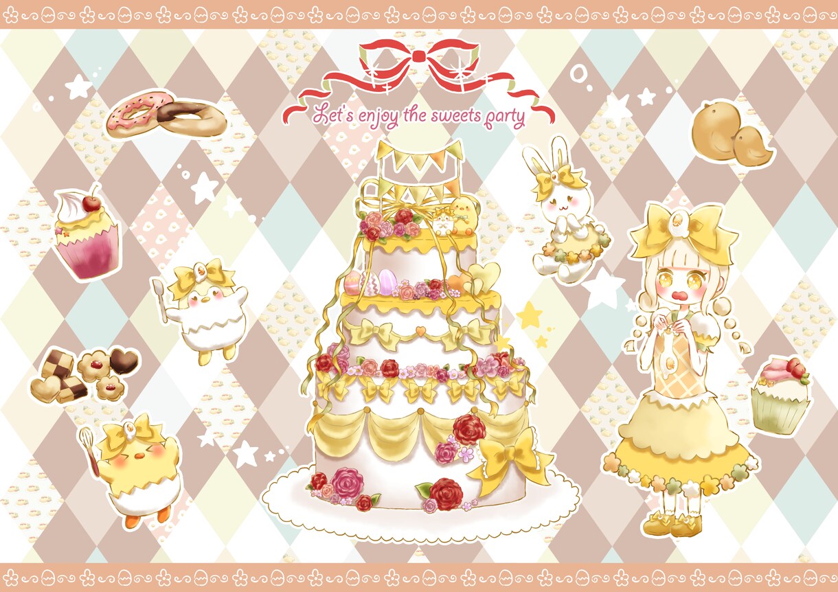 イラスト作成します かわいいタッチのイラストを作成します イメージ9