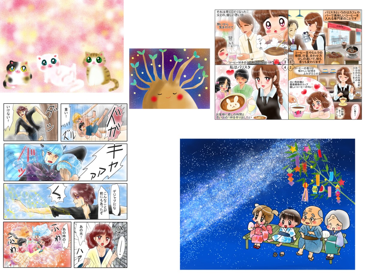 イラスト・漫画・小説の挿絵を描きます あなただけのオリジナルのイラストを描かせていただきます イメージ3