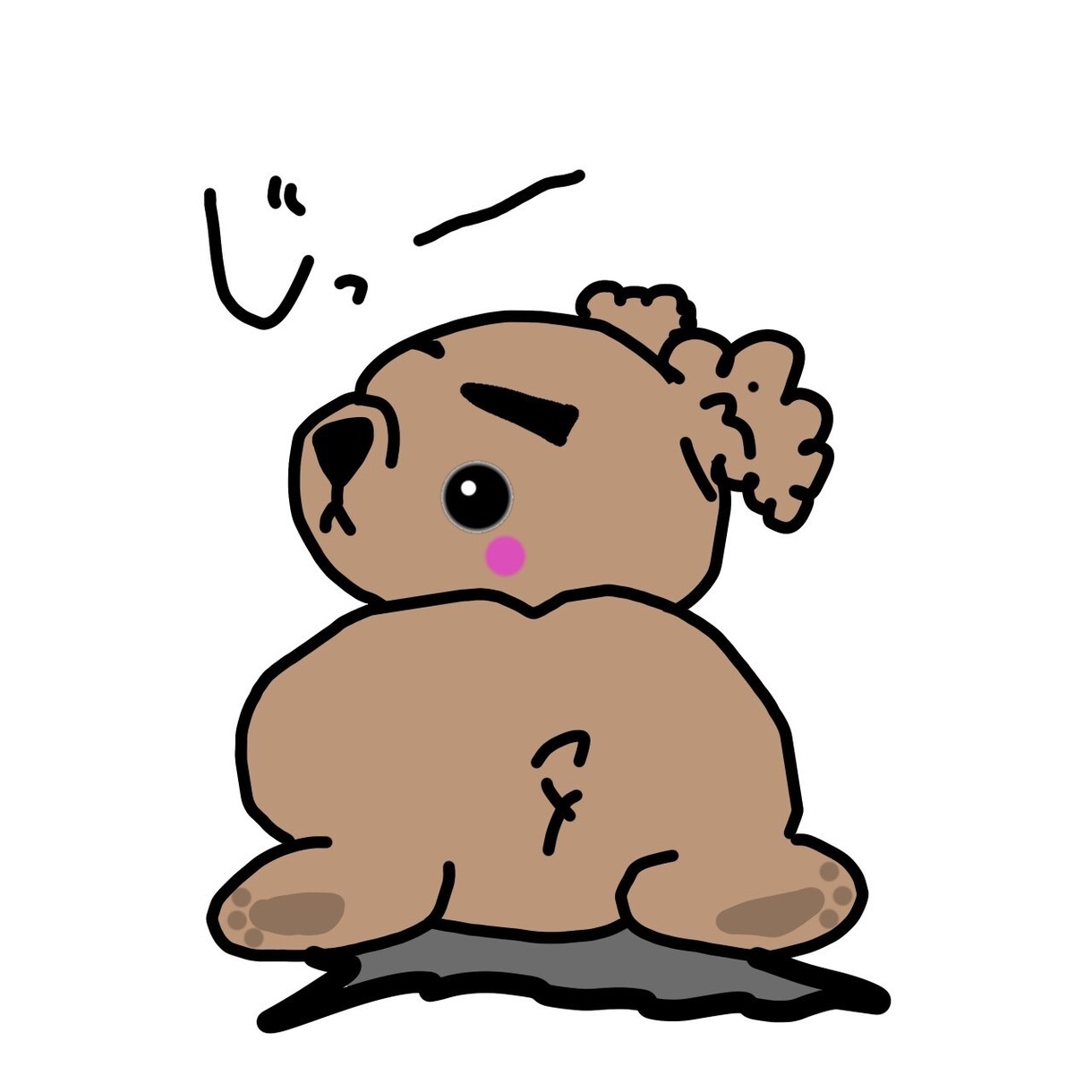 スタンプのキャラクター、キャラ作成ます 悪くて丸くてもちっと系が得意です。 イメージ1