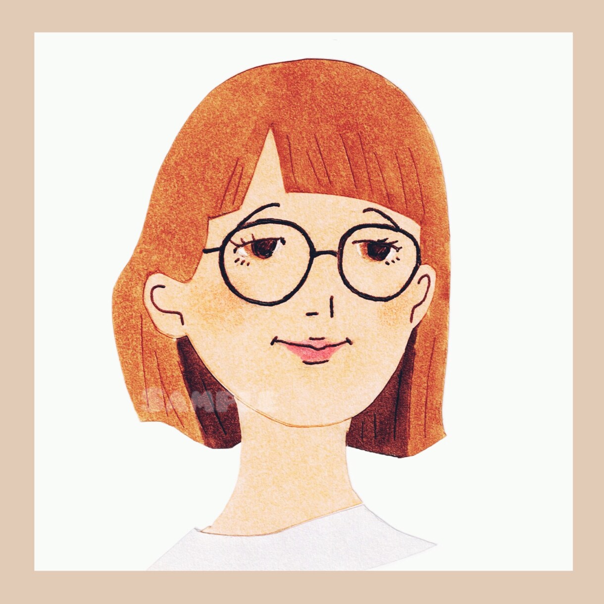 オーダーメイド☆アイコン用イラストを作ります ペーパーアート風イラストで個性を！名刺、グッズにも♪ イメージ3