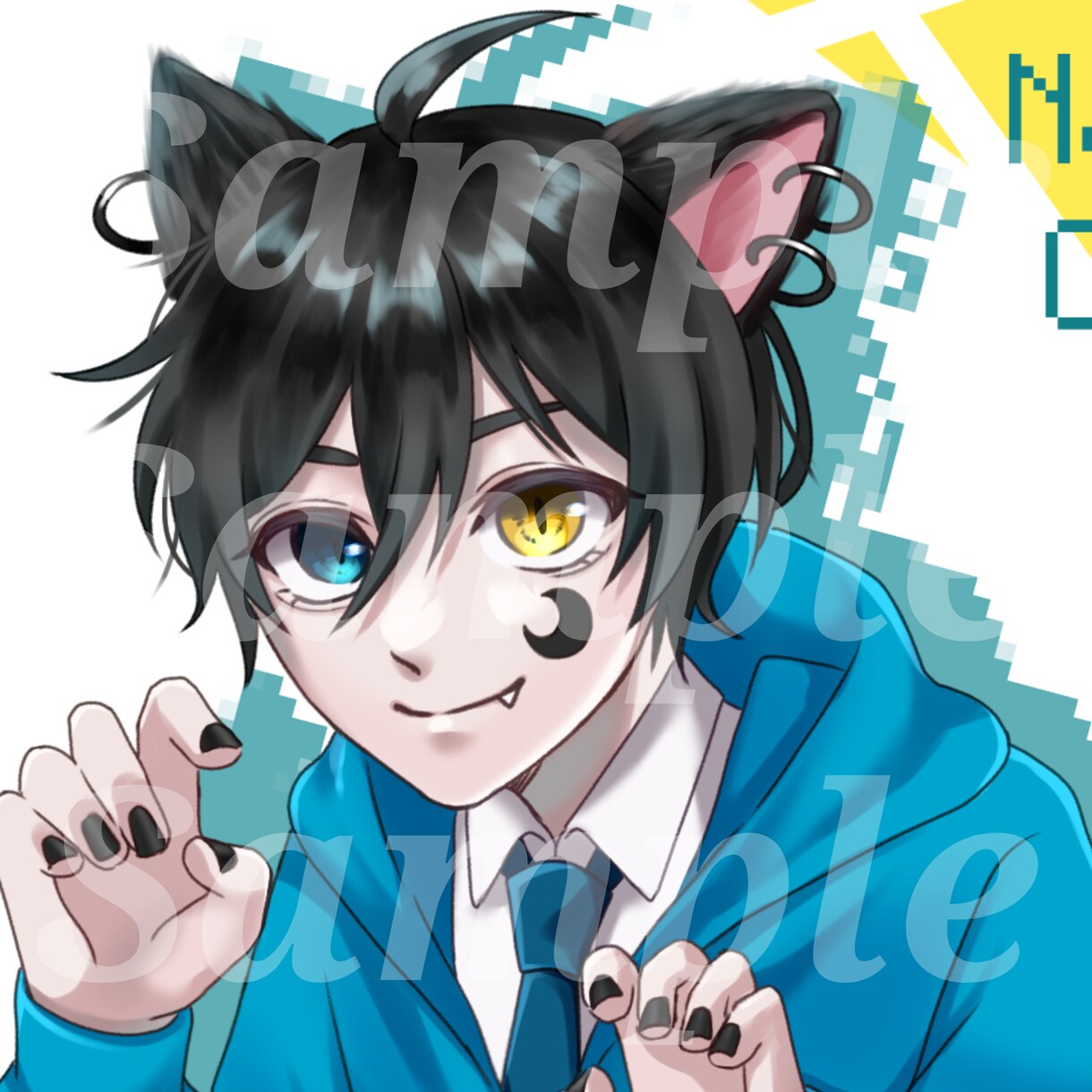 SNS用アイコンをお描きします 男の子、女の子を中心に描きます！ イメージ1