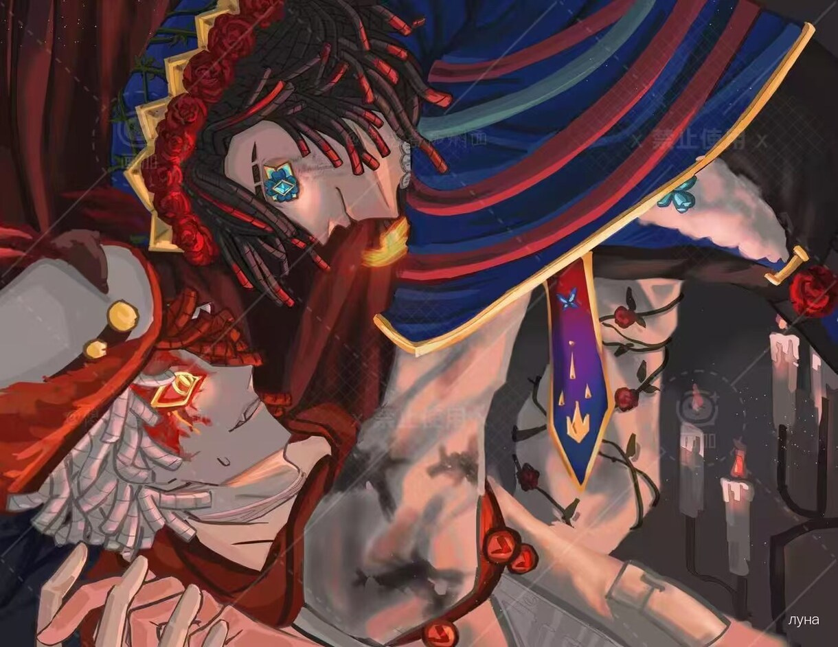 第五人格風のイラストをメインに描きます 鑑賞用、グッズ用、アイコン用などイメージに沿った絵を！！ イメージ6