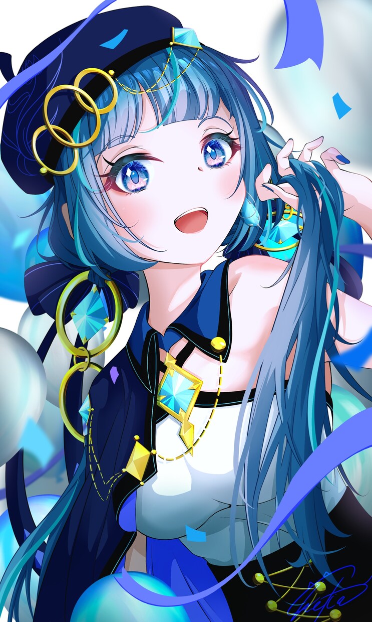 かっこいい！かわいい！女の子のイラストを描きます 透明感でSNSのプロフィールなど映えさせませんか？ イメージ3