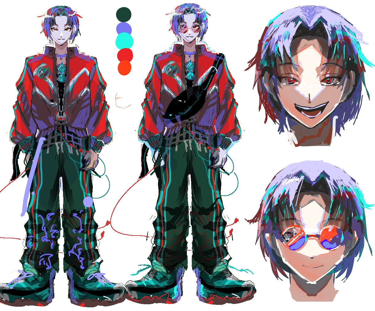 目を引く衣装とキャラクターデザインします 現役イラストレーターがあなたの世界観に寄り添い作成します イメージ1
