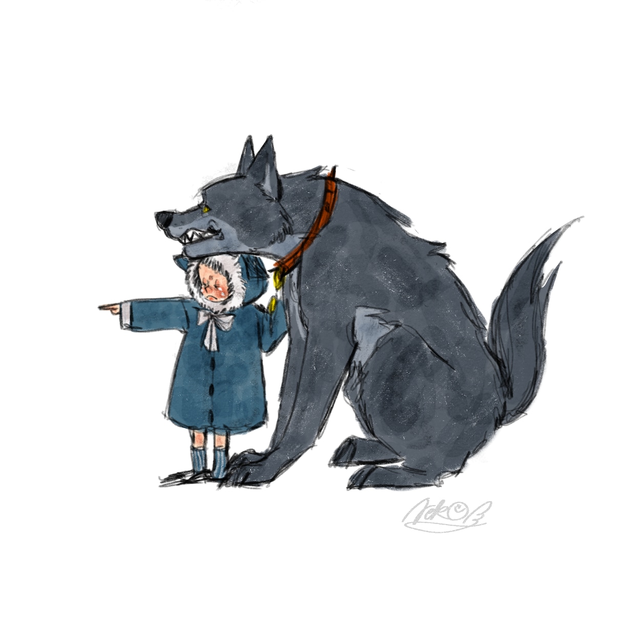 絵本の世界お届けします 温かくほっこりするイラストを作成します！ イメージ3