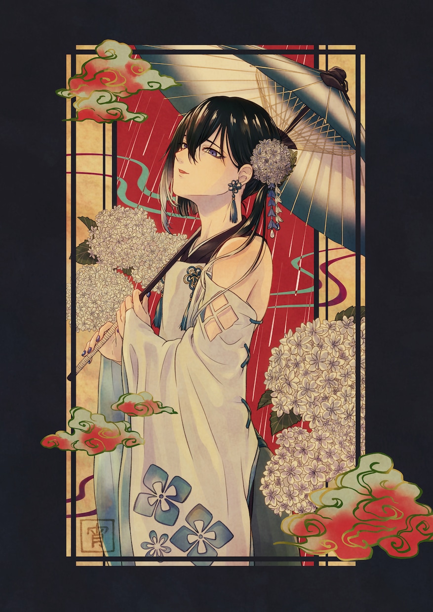 アイコン、一枚絵等イラスト作成受け付けます 美少年、女性向け美男子が得意です イメージ4