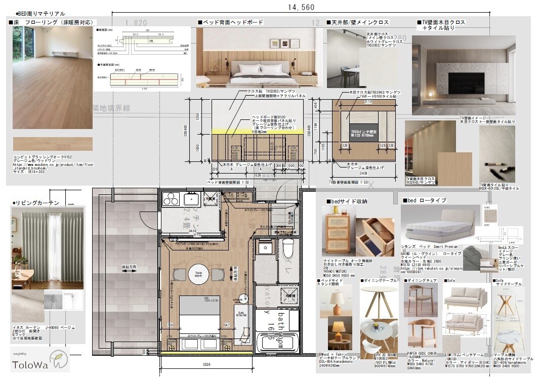既製品家具セレクト&レイアウト致します 住宅、オフィス、店舗、ホテル用途は何でも大丈夫です！ イメージ5