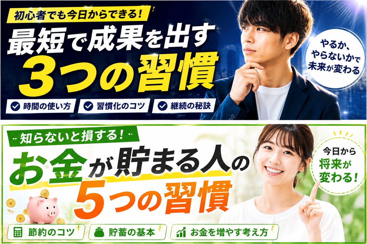 YouTube・企業向けサムネイル制作します 丁寧に、見やすく伝わるデザインを制作します。 イメージ3