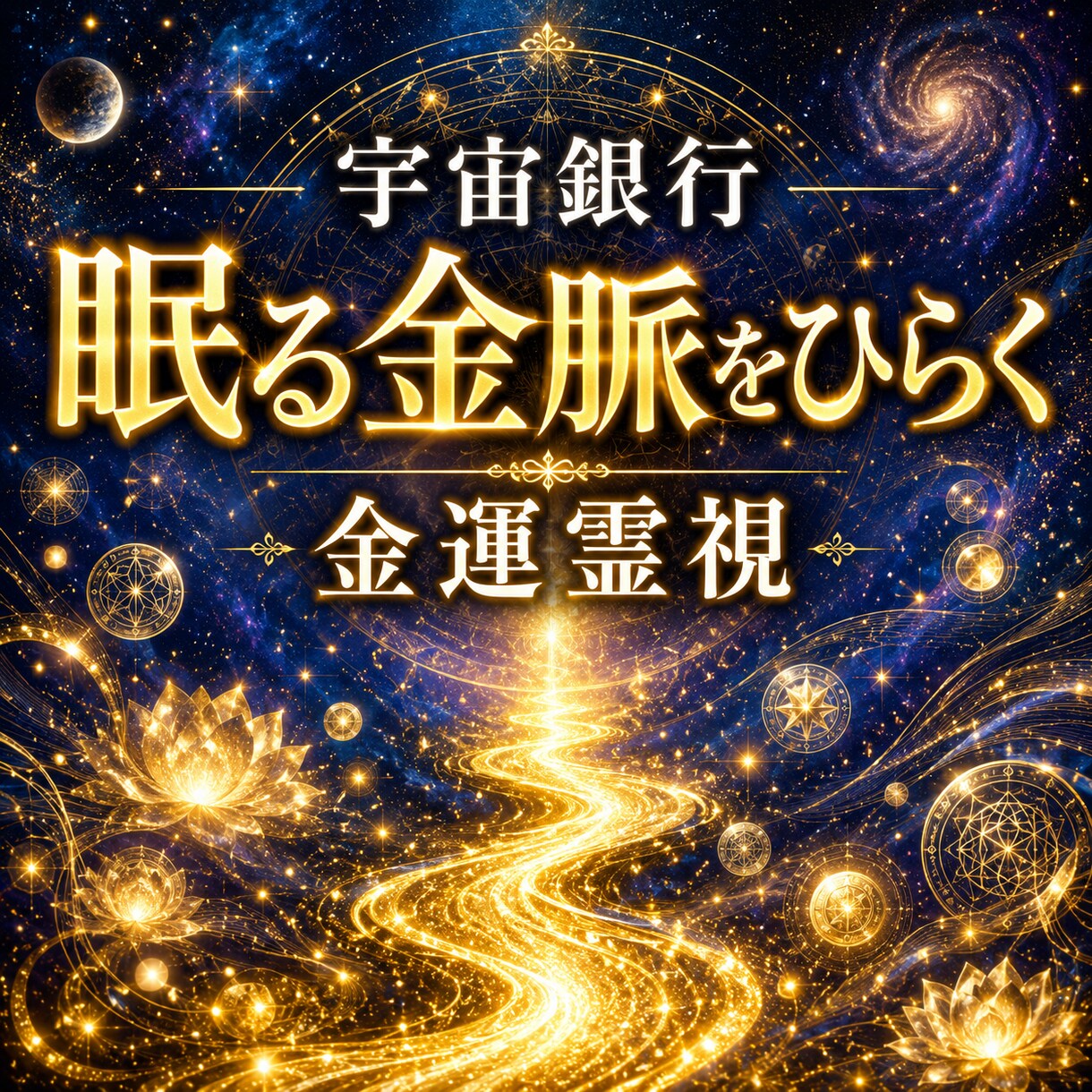 金運霊視｜宇宙銀行に眠るあなたの金脈を読み解きます 豊かさの流れと受け取りの器を照らす イメージ1