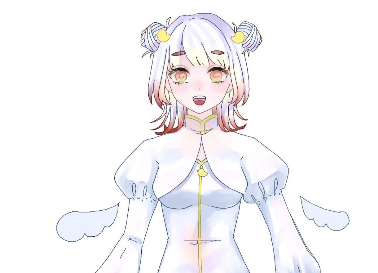 歌ってみた・動画サムネ向け一枚絵描きます あなたのオリキャラやVモデルの魅力を存分に引き出した絵を！ イメージ8