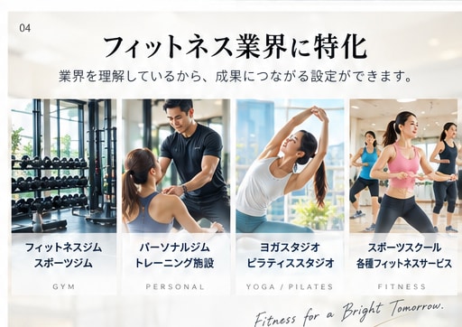 フィットネス特化！Meta広告の初期設定をします ジム・ヨガ等のInstagram・Facebook広告に対応 イメージ4