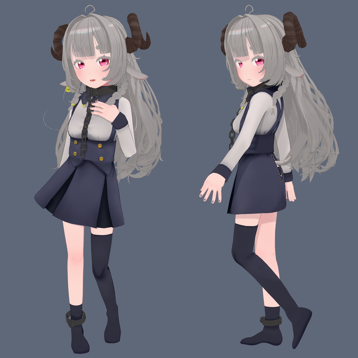 フルスクラッチ3Dモデルの制作いたします バーチャルYouTuber活動に イメージ1