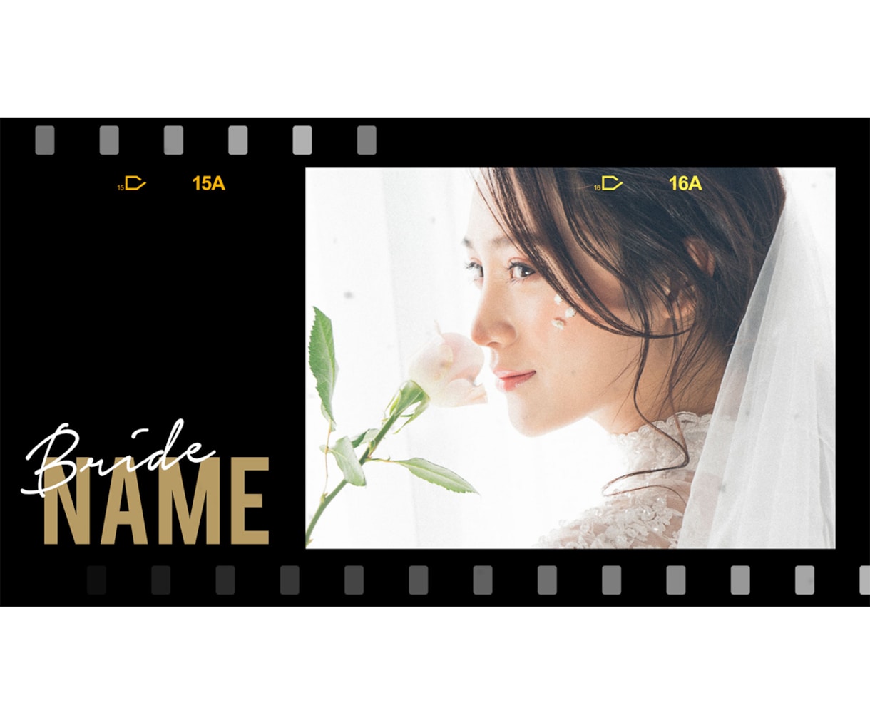 結婚式プロフィールムービー（レトロ風）作ります 【修正無制限・DVD発送無料】動画制作実績 4200件以上 イメージ3