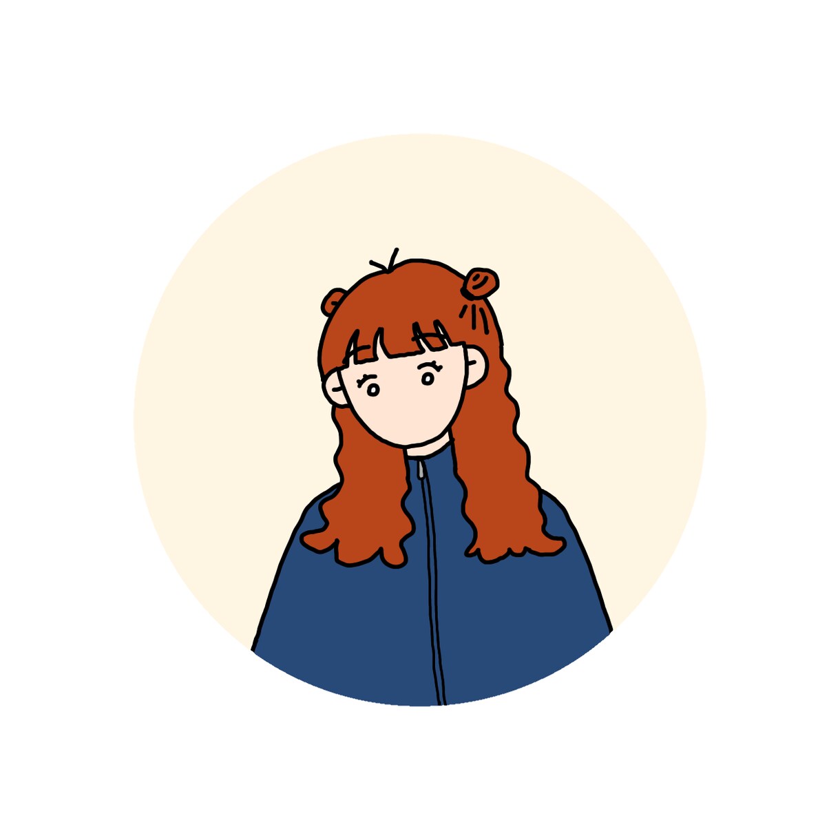 シンプルで個性的なアイコンお描きします リアルな似顔絵はちょっと…という方にもぴったり！ イメージ3
