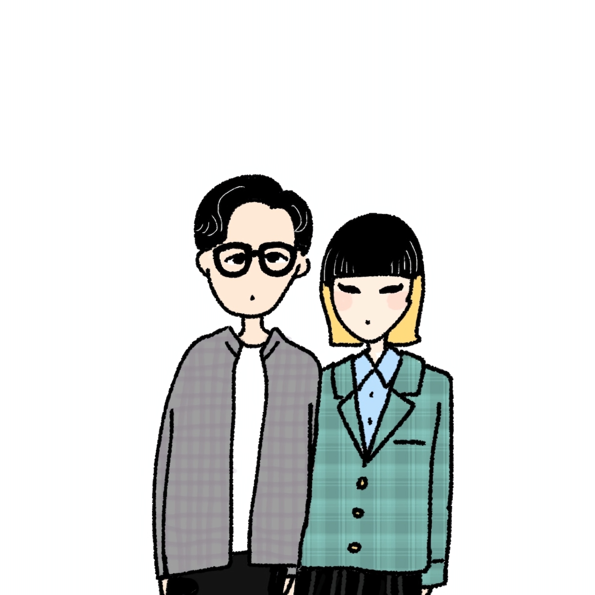 ゆるくてシンプル∵印象的なアイコン描きます 名刺代りになるアイコン♪子育て、趣味垢、SNS運用も◎ イメージ6