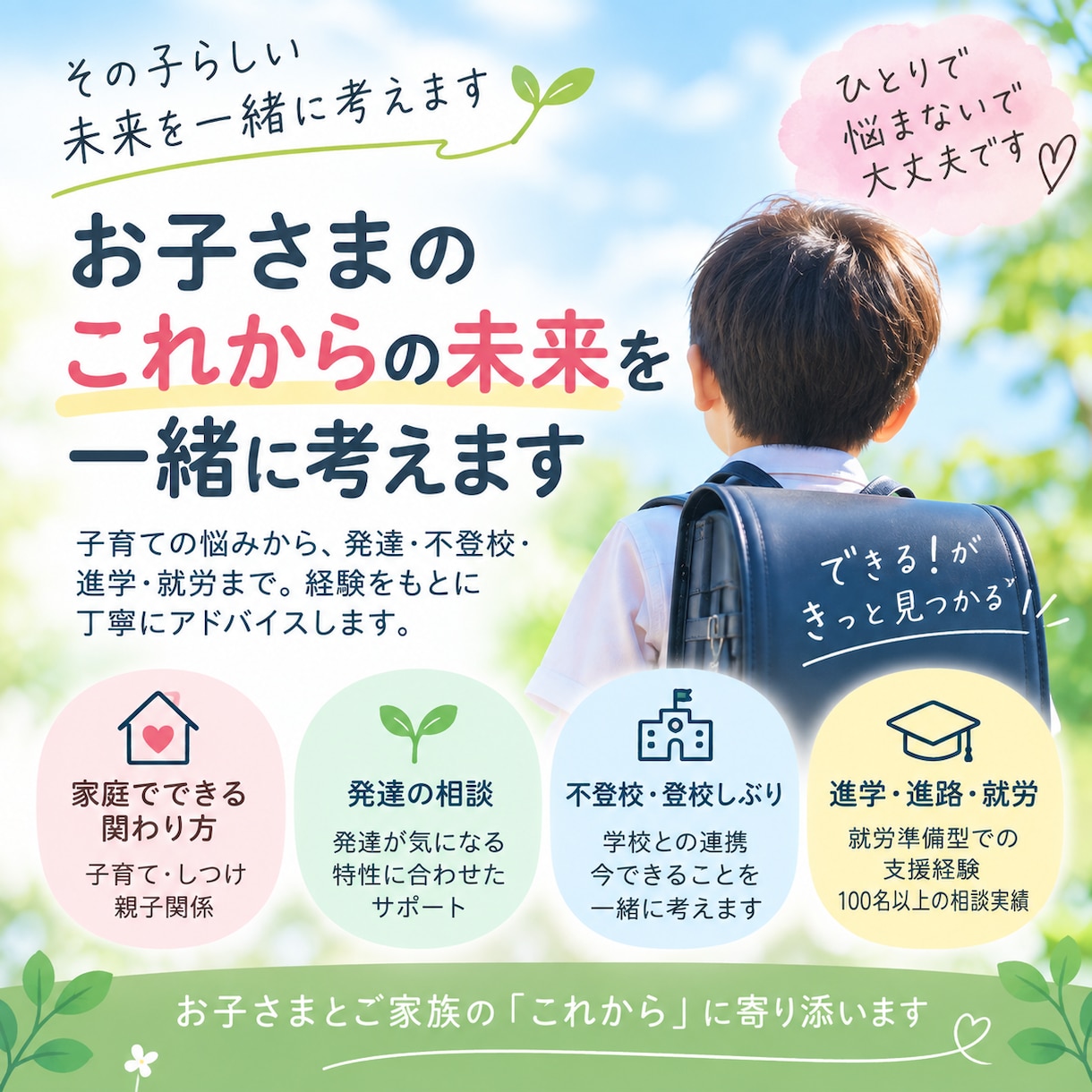 子育て・しつけ・発達のお悩みを一緒に考えます 児童支援の経験と3児の子育て経験から寄り添います イメージ2