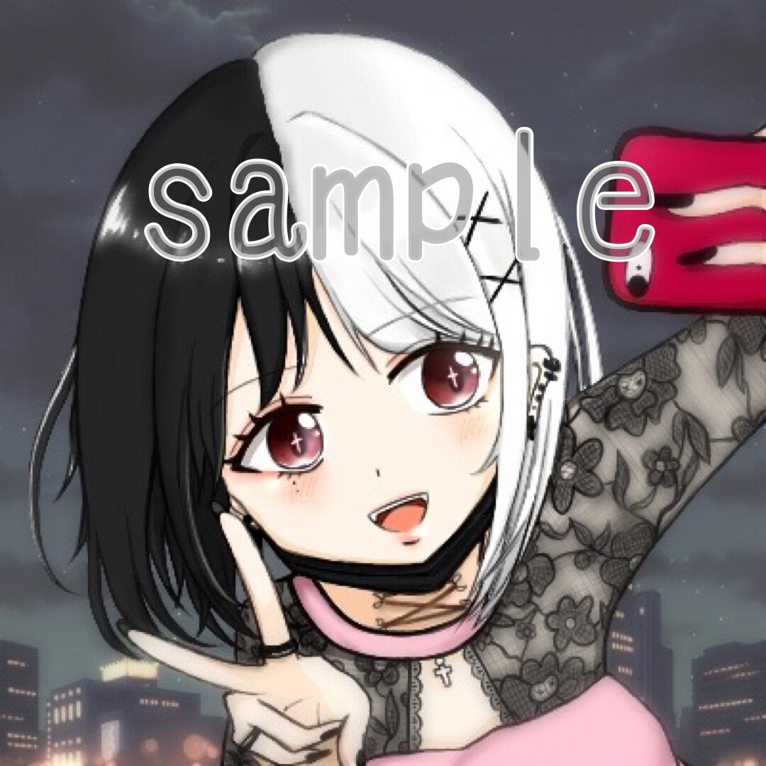 コスパ最強☆SNS用のオリジナルアイコン描きます あなただけの可愛いorかっこいいアイコンをこの機会にぜひ！ イメージ3